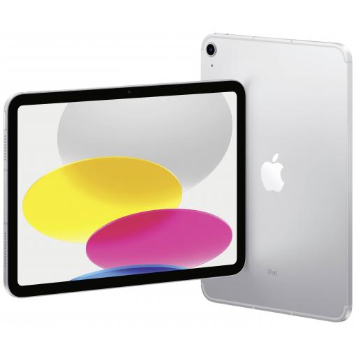 Apple iPad 10.9 (10. generace) (6. generace) WiFi + Cellular 256 GB stříbrná iPad 27.7 cm (10.9 palec) iPad OS 16 2360 x 1640 Pixel