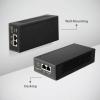 EDIMAX GP-103IT PoE injektor 1000 MBit/s IEEE802.3af (15,4 W), IEEE802.3at (30 W), IEEE 802.3bt