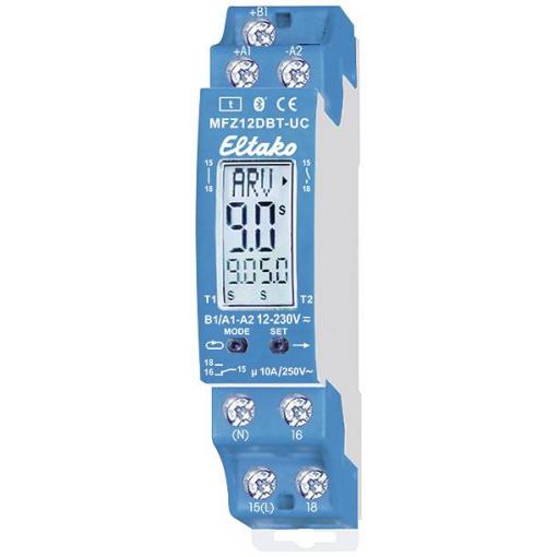 Eltako MFZ12DBT-UC 23001003 časové relé, 0.1 - 14400 s, 10 A, 1 ks