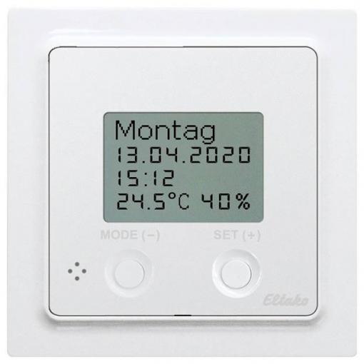 FUTH55ED/12-24V UC-pm Eltako bezdrátový hygrostat Max. dosah 30 m