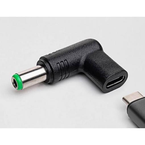 Redukce USB-C na 6,3 × 3 mm, napájení notebooků Toshiba