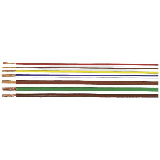 HELU 28526-500 kabel pro automotive, FLRY-B, 1 x 1 mm², žlutá, 500 m