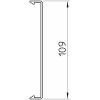 OBO Bettermann 6191630 Kryt elektroinstalačního kanálu (d x š) 2000 mm x 110 mm 1 ks bílá