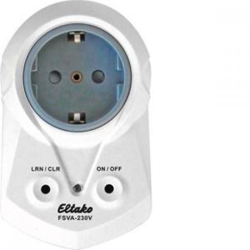 FSVA-230V-10A Eltako bezdrátový spínač pohonu Zásuvka Spínací výkon (max.) 2000 W