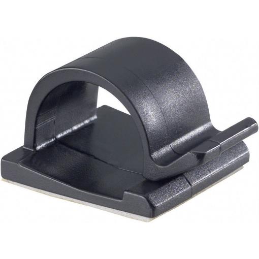 PB Fastener 5439-SW kabelová spona samolepicí 5439-SW Průměr kabelového svazku (rozsah) 15 mm (max) černá 1 ks