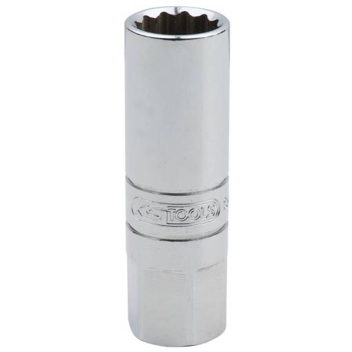 KS Tools 918.3990 Speciální nástrčný klíč CHROMEplus® 3/8, tenkostěnný, 14 mm