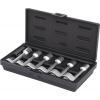 KS Tools 913.1210 Otevřená sada očkových nástrčných klíčů 1/2, 6 ks