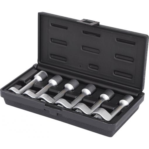 KS Tools 913.1210 Otevřená sada očkových nástrčných klíčů 1/2, 6 ks