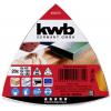 kwb 492870 sada brusného papíru pro delta brusky Zrnitost 60, 120, 180 (Ø) 93 mm 20 ks
