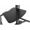 SpeaKa Professional SP-TVC-600 TV kolečkový vozík 152,4 cm (60) - 254,0 cm (100) nastavitelná výška, naklápěcí, odnímatelný