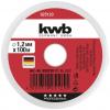 kwb 925120 Zednické lanko 1,2 mm červená 100 m