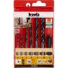 kwb 514200 sada spirálových vrtáků do dřeva 3 mm, 4 mm, 5 mm, 6 mm, 8 mm, 10 mm 7 ks