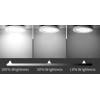 Heitronic 501377 Le Mans LED vestavné svítidlo, LED, 18 W, bílá
