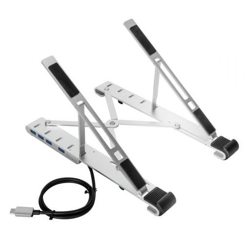 Targus AWU100205GL podložka pod notebook nastavitelná výška, USB HUB