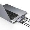 HYPER USB-C® dokovací stanice HyperDrive DUO Pro Vhodné pro značky (dokovací stanice pro notebook): univerzální MacBook integrovaná čtečka karet