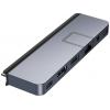 HYPER USB-C® dokovací stanice HyperDrive DUO Pro Vhodné pro značky (dokovací stanice pro notebook): univerzální MacBook integrovaná čtečka karet