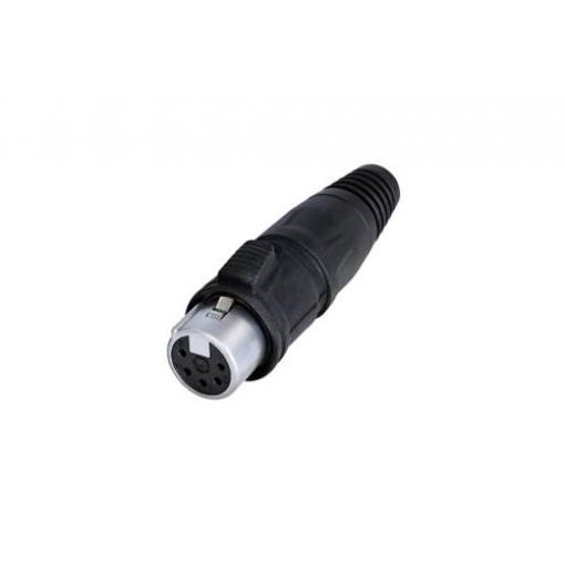 Rean AV RCX5F-Z-000-1 XLR konektor zásuvka, rovná Pólů: 5 1 ks