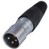Rean AV RCX3M-Z-001-1 XLR konektor zástrčka, rovná Pólů: 3 1 ks