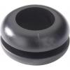 HellermannTyton HV1203-PVC-BK-M1 N/A Průměr svorky (max.) 10 mm Tloušťka montážní desky (max.) 2 mm PVC černá 1 ks