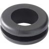 HellermannTyton HV1208-PVC-BK-M1 N/A Průměr svorky (max.) 8 mm Tloušťka montážní desky (max.) 1.5 mm PVC černá 1 ks
