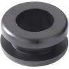 HellermannTyton HV1204-PVC-BK-M1 N/A Průměr svorky (max.) 10 mm Tloušťka montážní desky (max.) 4 mm PVC černá 1 ks