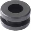 HellermannTyton HV1302-PVC-BK-M1 N/A Průměr svorky (max.) 8 mm Tloušťka montážní desky (max.) 3 mm PVC černá 1 ks