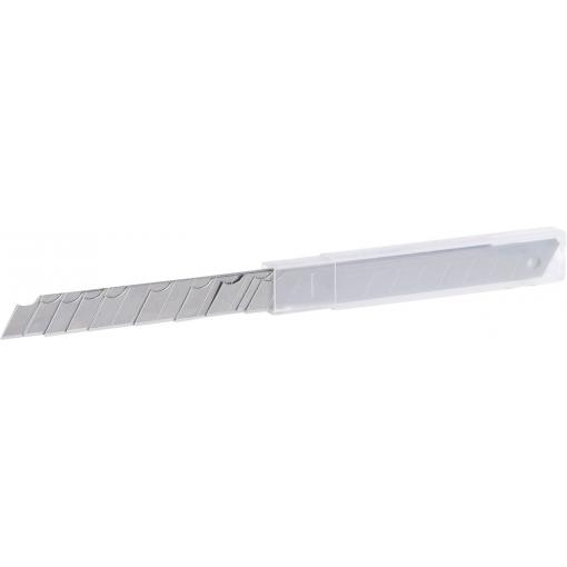 Odlamovací čepele 0,4 x 9 x 80 mm, zásobník po 10 ks KS Tools 907.2168