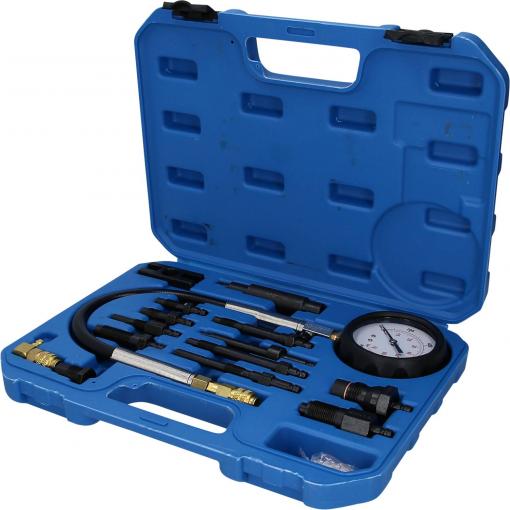 Brilliant Tools BT581050 Sada kompresního testeru pro vznětové motory, 15 ks