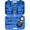 Brilliant Tools BT581400 Sada pro testování benzínových tlaků, 0 - 10 bar, 44 ks