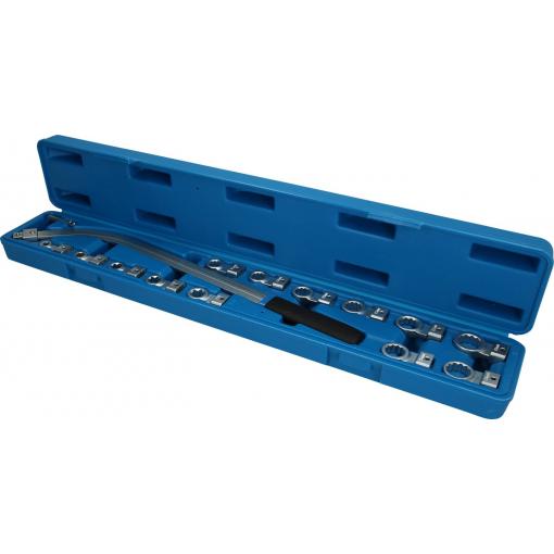 Brilliant Tools BT571060 Klínové řemeny a sada upínacích kladek, 15 ks