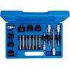 Brilliant Tools BT571020 Sada bitů a nástrčných klíčů pro alternátoru, 18 ks