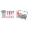 KS Tools 970.0620 Sortiment závitů, hliník, M3x9mm-M10 x 21mm, 150 ks