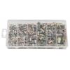 KS Tools 970.0610 Sortiment závitů, ocel, M3x9mm-M10 x 21mm, 150 ks