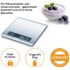 Beurer KS 51 kuchyňská váha digitální Max. váživost=5 kg nerezová ocel 203 x 182 x 15