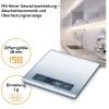 Beurer KS 51 kuchyňská váha digitální Max. váživost=5 kg nerezová ocel 203 x 182 x 15