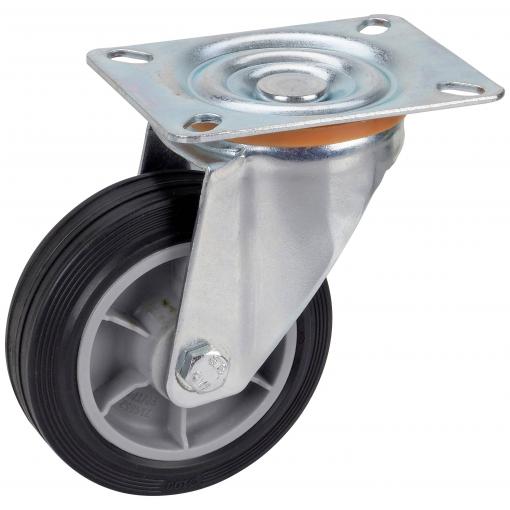 dörner + helmer 715852 715852 kolečko Ø kola: 100 mm nosnost (max.): 70 kg 1 ks