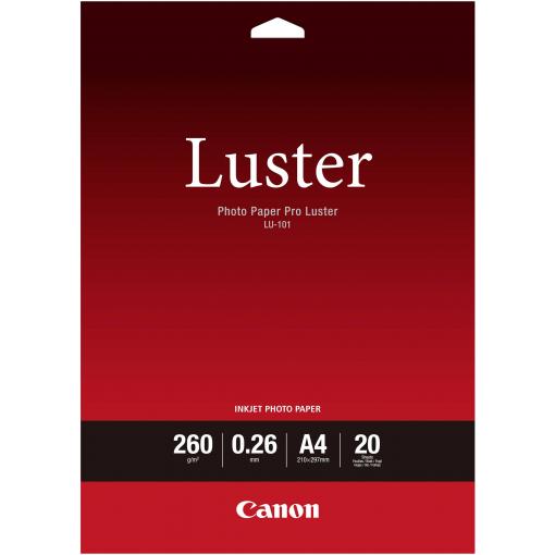 Canon Photo Paper Pro Luster LU-101 6211B006 fotografický papír A4 260 g/m² 20 listů hedvábně lesklý
