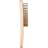 Brilliant Tools BT706009 Mosazný kartáč, 4 řady, 290 mm