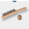 Brilliant Tools BT706003 Ocelový ruční drátěný kartáč 3 řady, 290 mm
