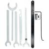 Brilliant Tools BT521250 Sada klíčů k ventilátoru, 11 ks