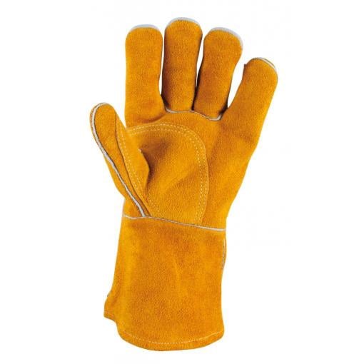 KS Tools 985.7035 Svářečské kožené rukavice, 9