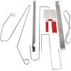 Brilliant Tools BT511000 Sada pro otevírání dveří motorových VOZIDEL, 9 ks