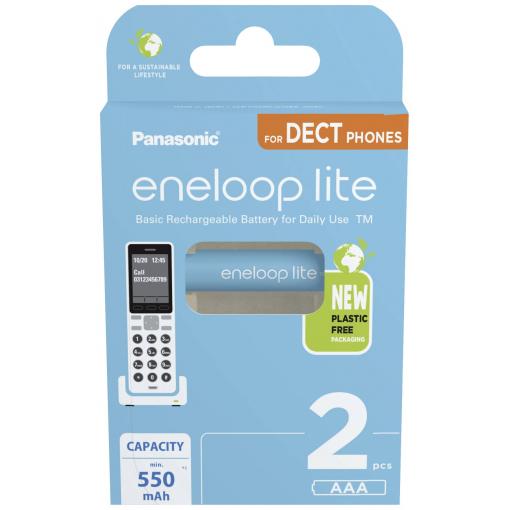 eneloop eneloop lite DECT HR03 akumulátor AAA Ni-MH 550 1.2 V 2 ks