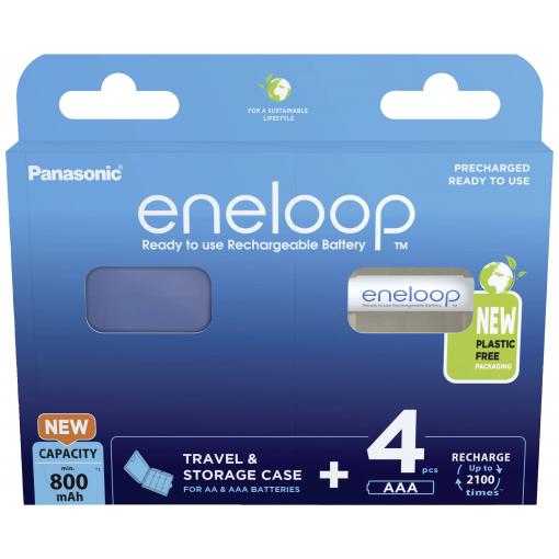 eneloop eneloop HR03 +Box akumulátor AAA Ni-MH 800 mAh 1.2 V 4 ks