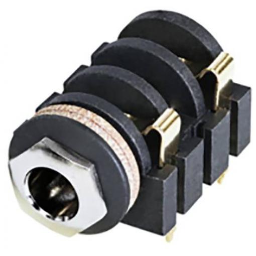 Rean AV NYS2152G jack konektor 6.35 mm zásuvka Pólů: 3 1 ks