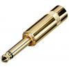 Rean AV NYS224AG jack konektor 6.35 mm zástrčka Pólů: 2 1 ks