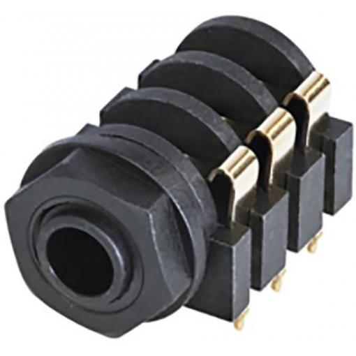 Rean AV NYS216G jack konektor 6.35 mm zásuvka Pólů: 3 1 ks