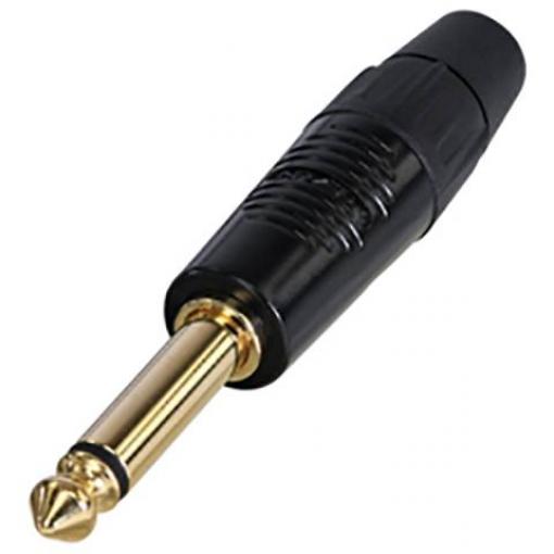 Rean AV RP2C-B jack konektor 6.35 mm zástrčka Pólů: 2 1 ks