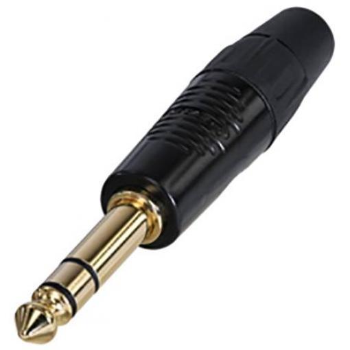 Rean AV RP3C-B jack konektor 6.35 mm zástrčka Pólů: 3 1 ks