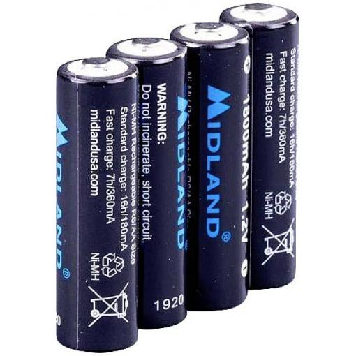 Midland náhradní akumulátor pro radiostanici 1.2 V 1800 mAh